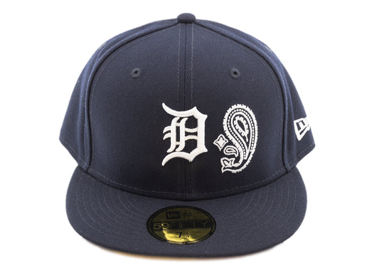 Gorra ajustada 59FIFTY Paisley Brim de New Era Detroit Tigers