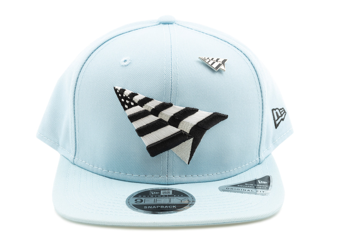 Paper Planes Puderblaues Krone Old School Snapback