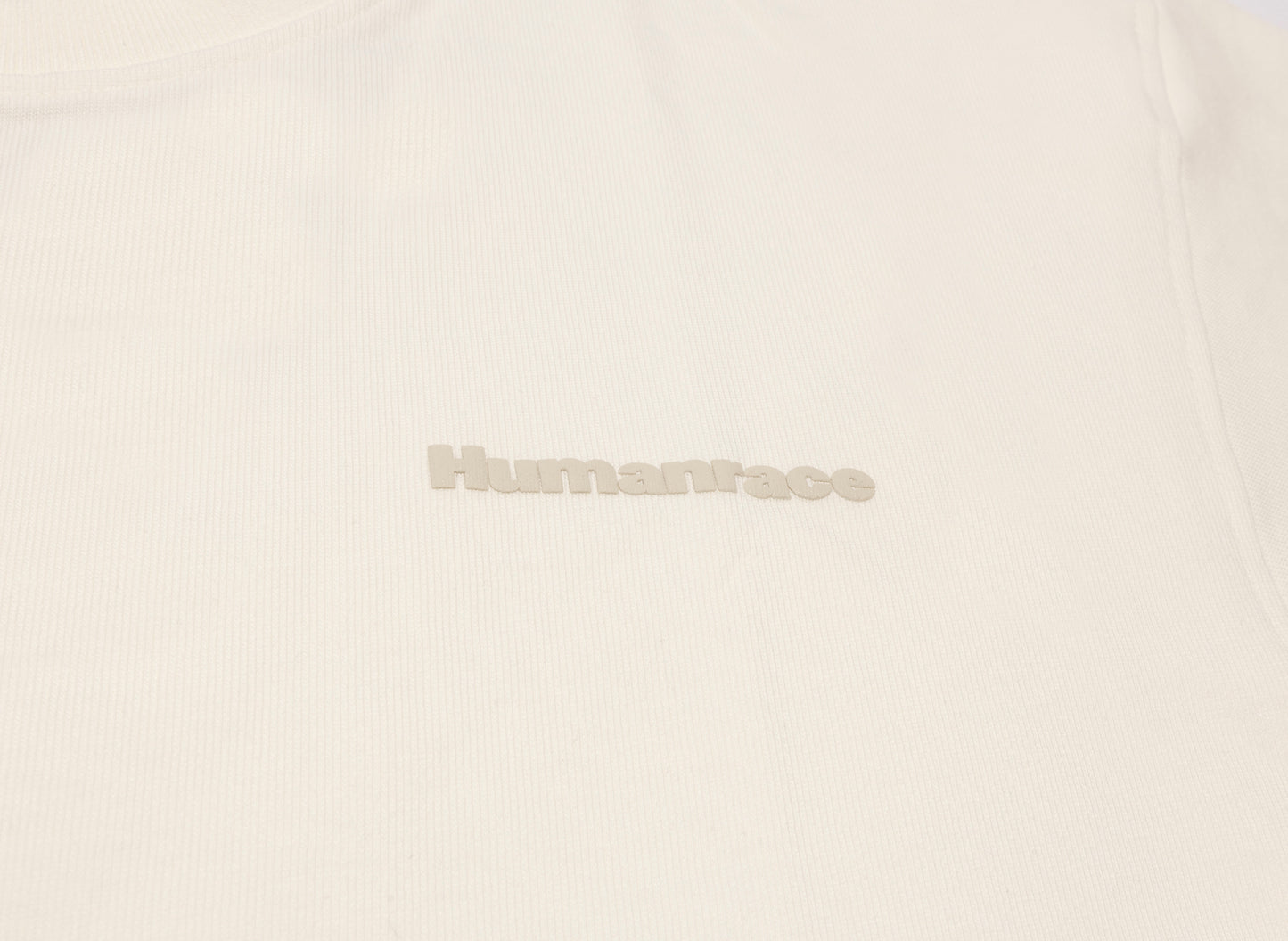 Adidas Pharrell Williams Basics T-Shirt in Off-White