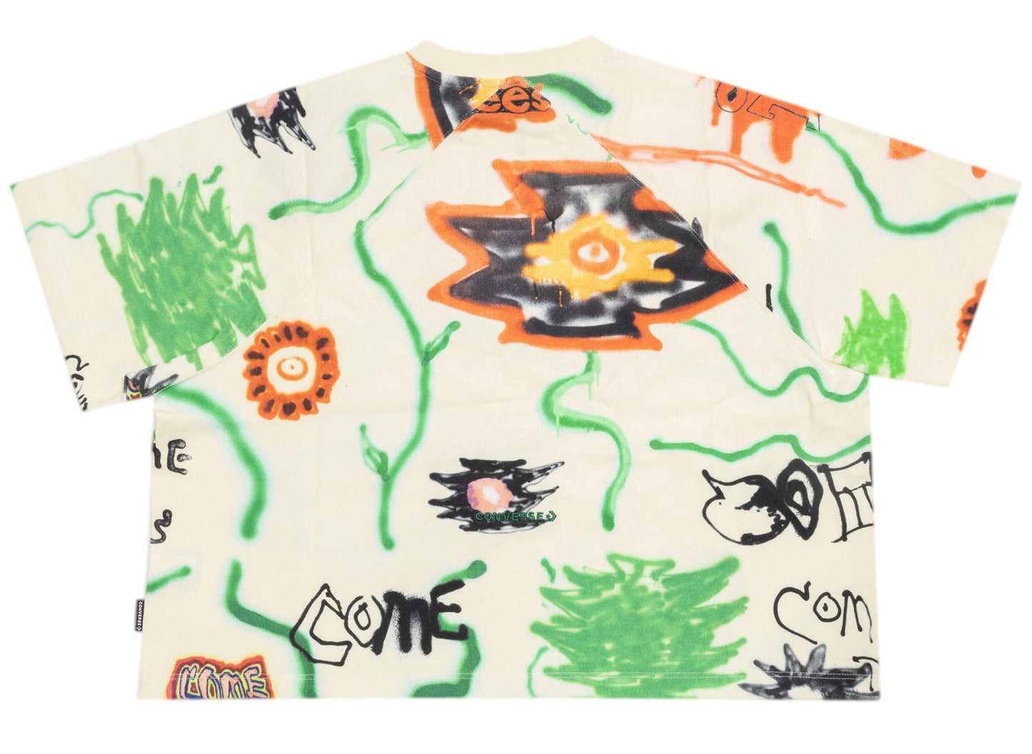 Camiseta Converse x Come Tees Floral Triangle