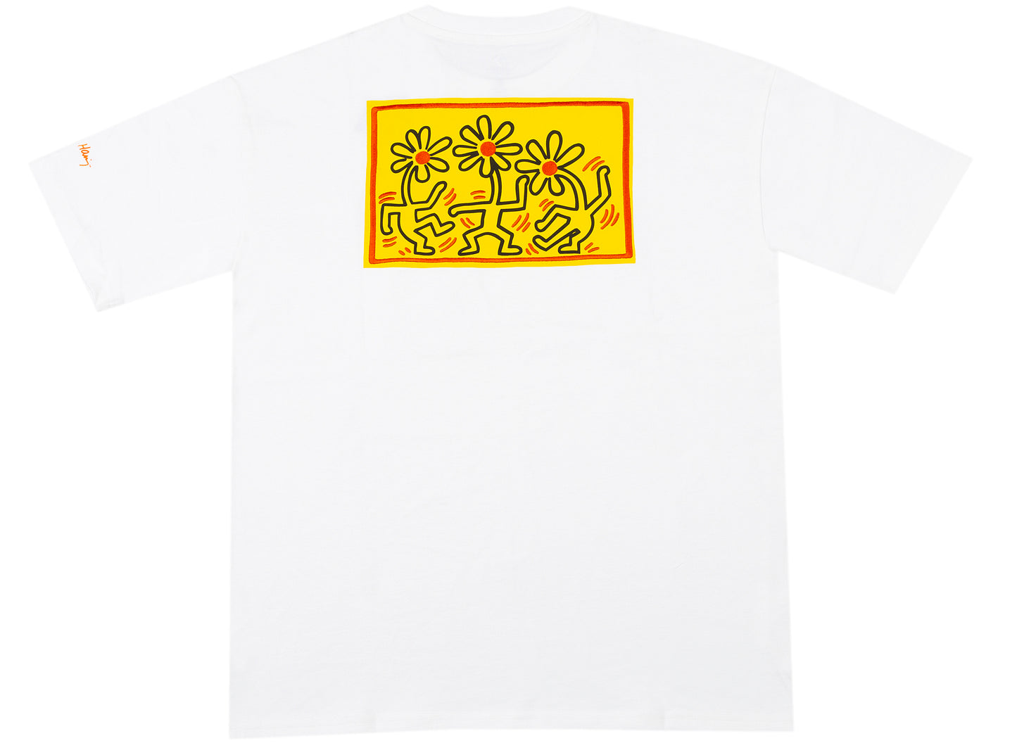Camiseta Converse x Keith Haring con gráficos elevados