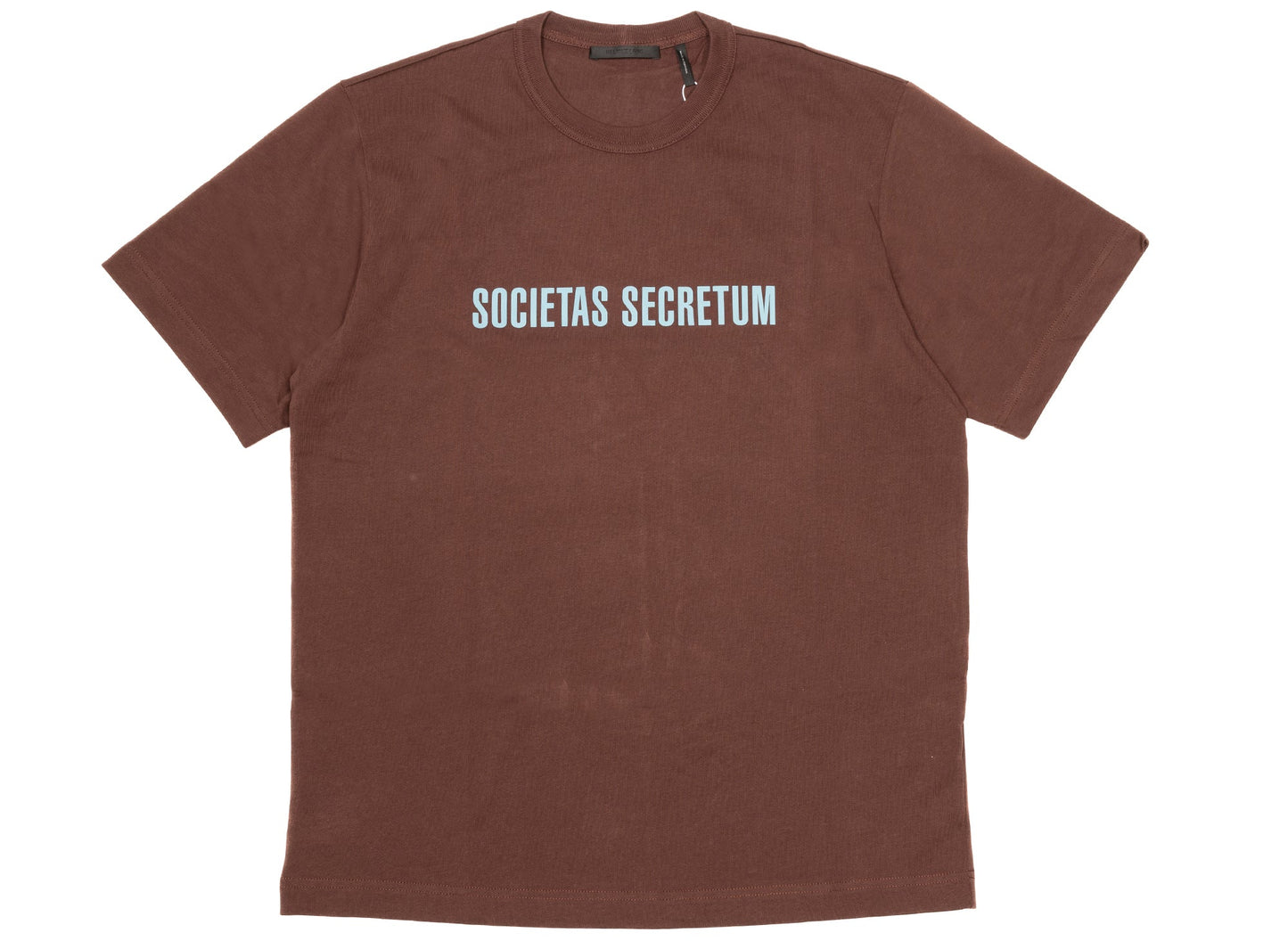 Helmut Lang Societas T-Shirt in Braun