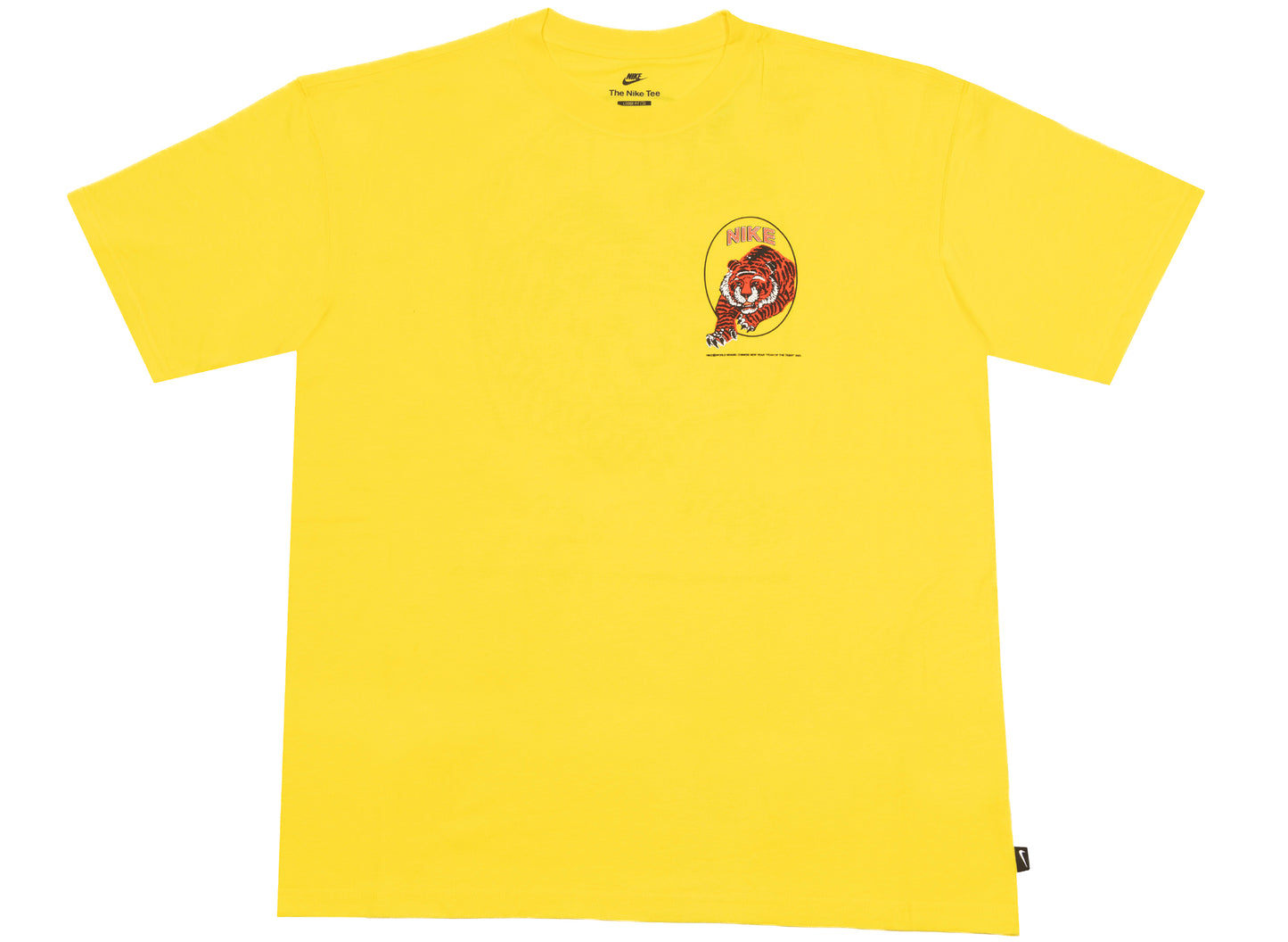 Camiseta Nike NRG Tiger en amarillo