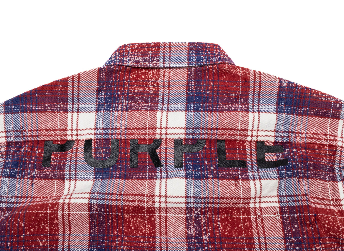 Camisa de manga larga a cuadros Purple Brand