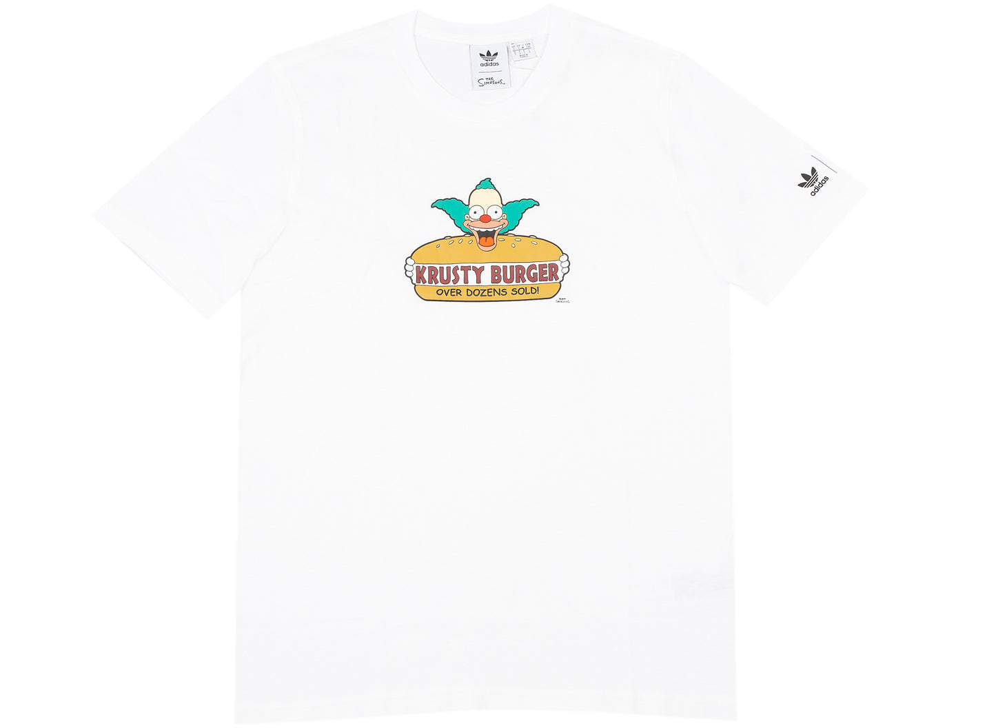 Adidas x The Simpsons Krusty Burger Kurzarm-T-Shirt