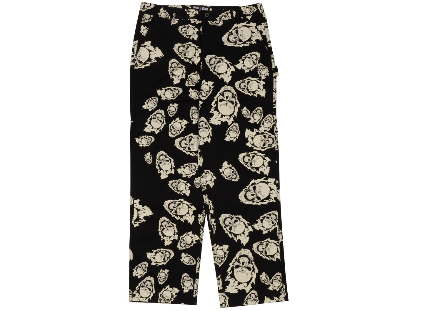 HUF Ghost Rider Painter Pants in Schwarz