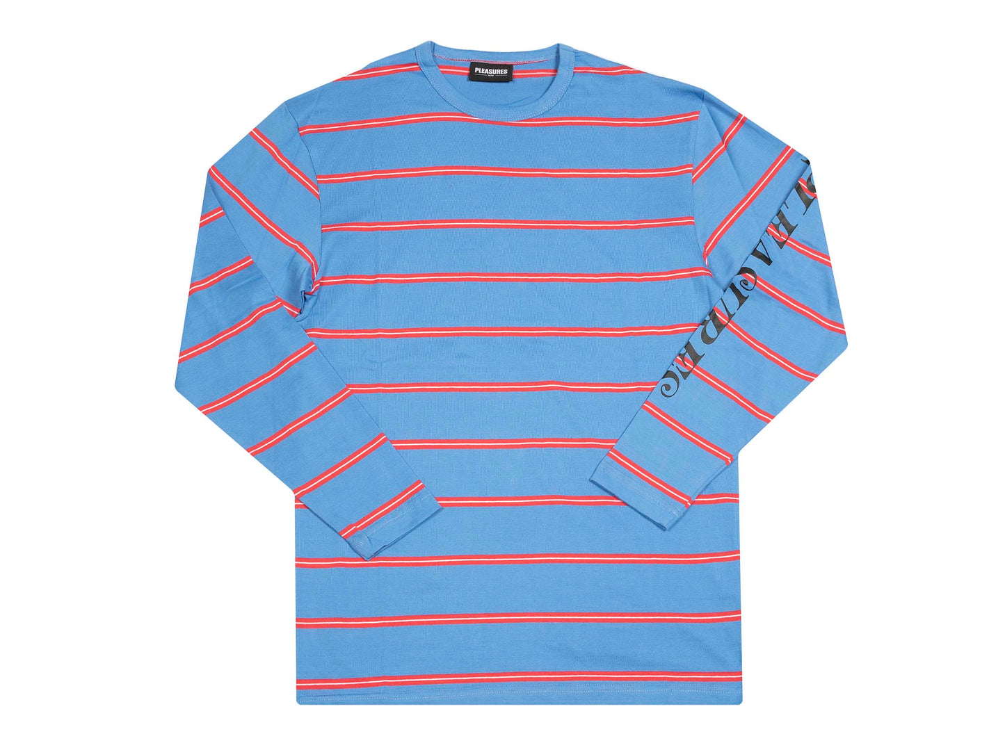 Pleasures Scream Striped LS Hellblau