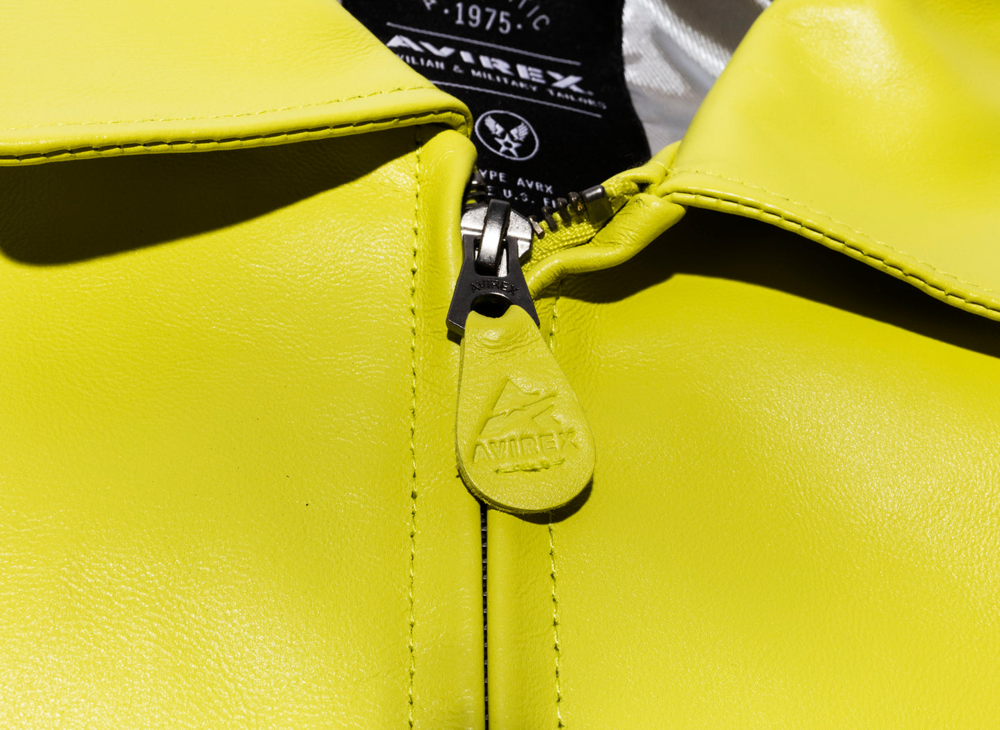 Avirex Icon Jacke in Limeade