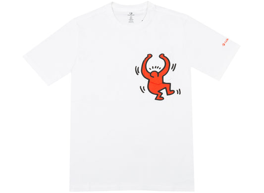 Converse x Keith Haring Grafik T-Shirt mit Tasche