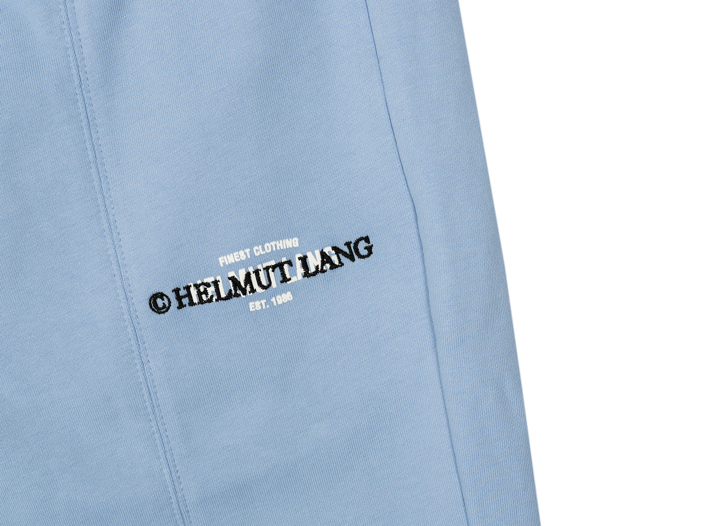 Pantalones de chándal con logo de capas de Helmut Lang