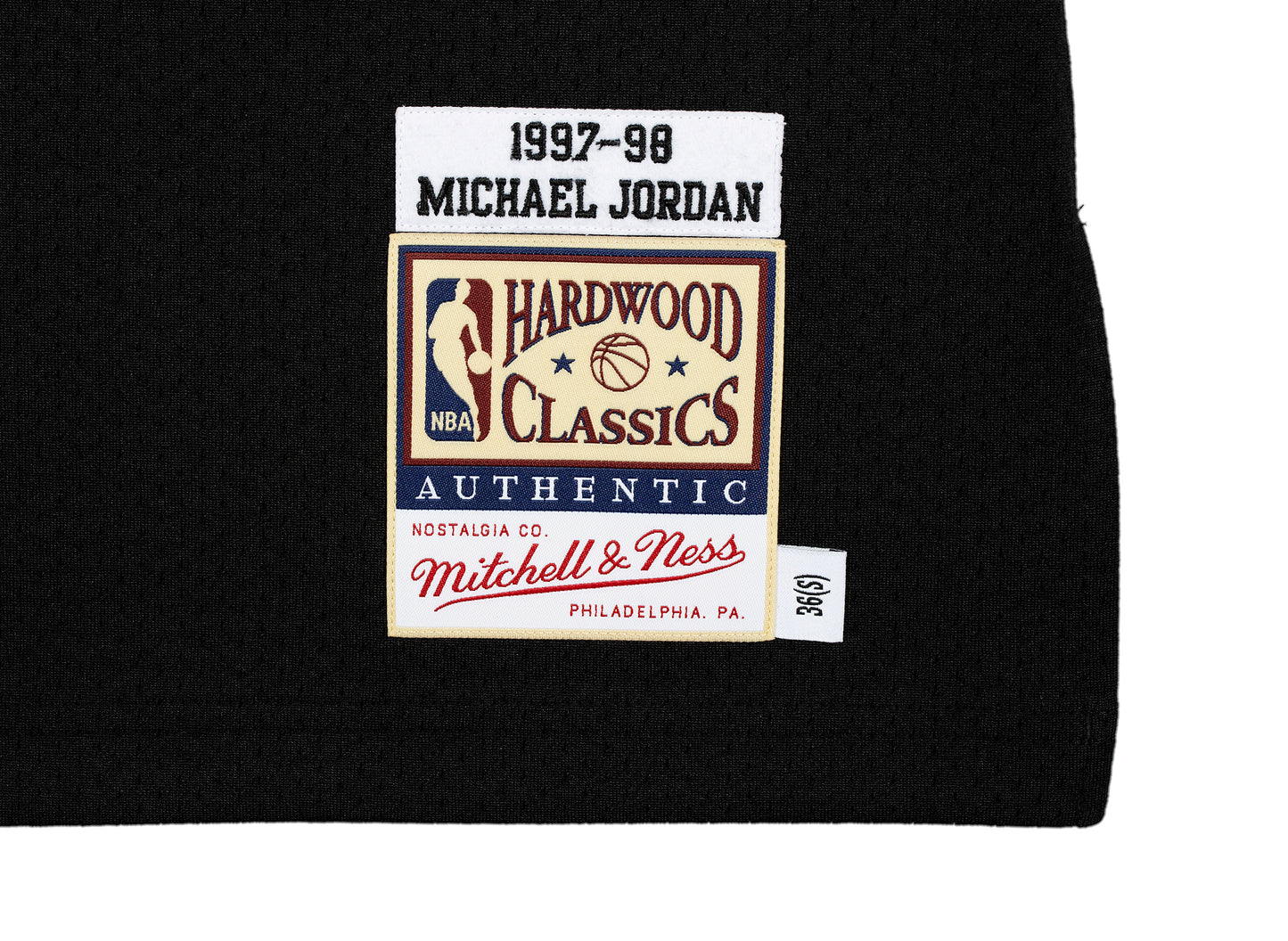 Mitchell & Ness Camiseta Auténtica Chicago Bulls Alterna 1997-98 Michael Jordan