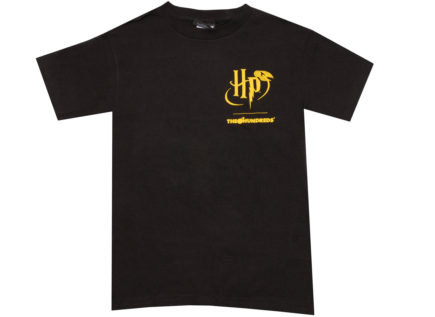 Camiseta The Hundreds x Harry Potter Hogwarts en Negro