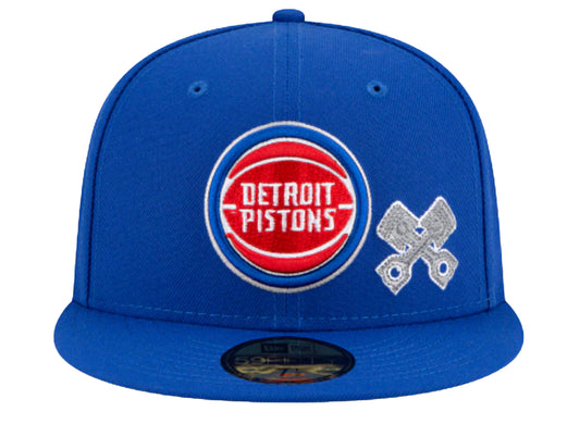 Gorra ajustada 59FIFTY de los Detroit Pistons de New Era