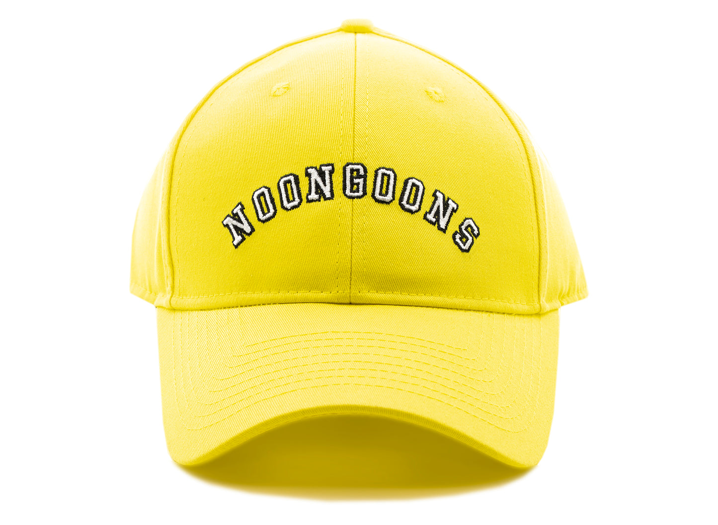 Noon Goons Varsity Logo Hat in Yellow