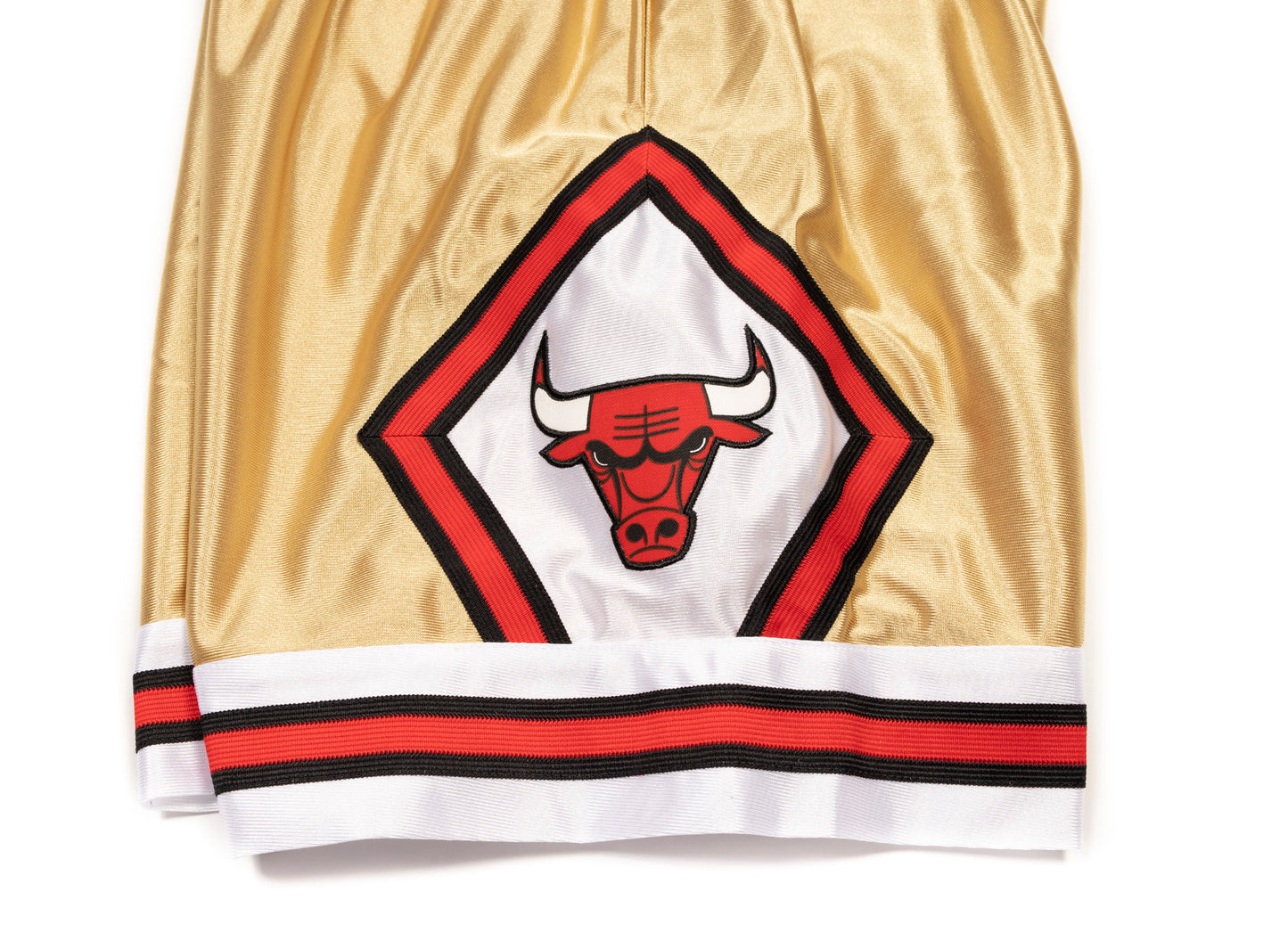 Mitchell & Ness NBA 75th Gold Swingman Bulls Pantalones cortos