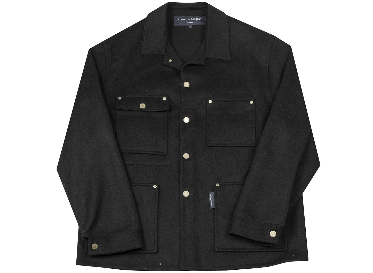 Chaqueta utilitaria de lana Comme des Garçons HOMME
