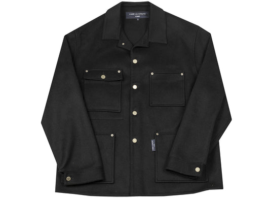 Comme des Garçons HOMME Woll-Utility-Jacke