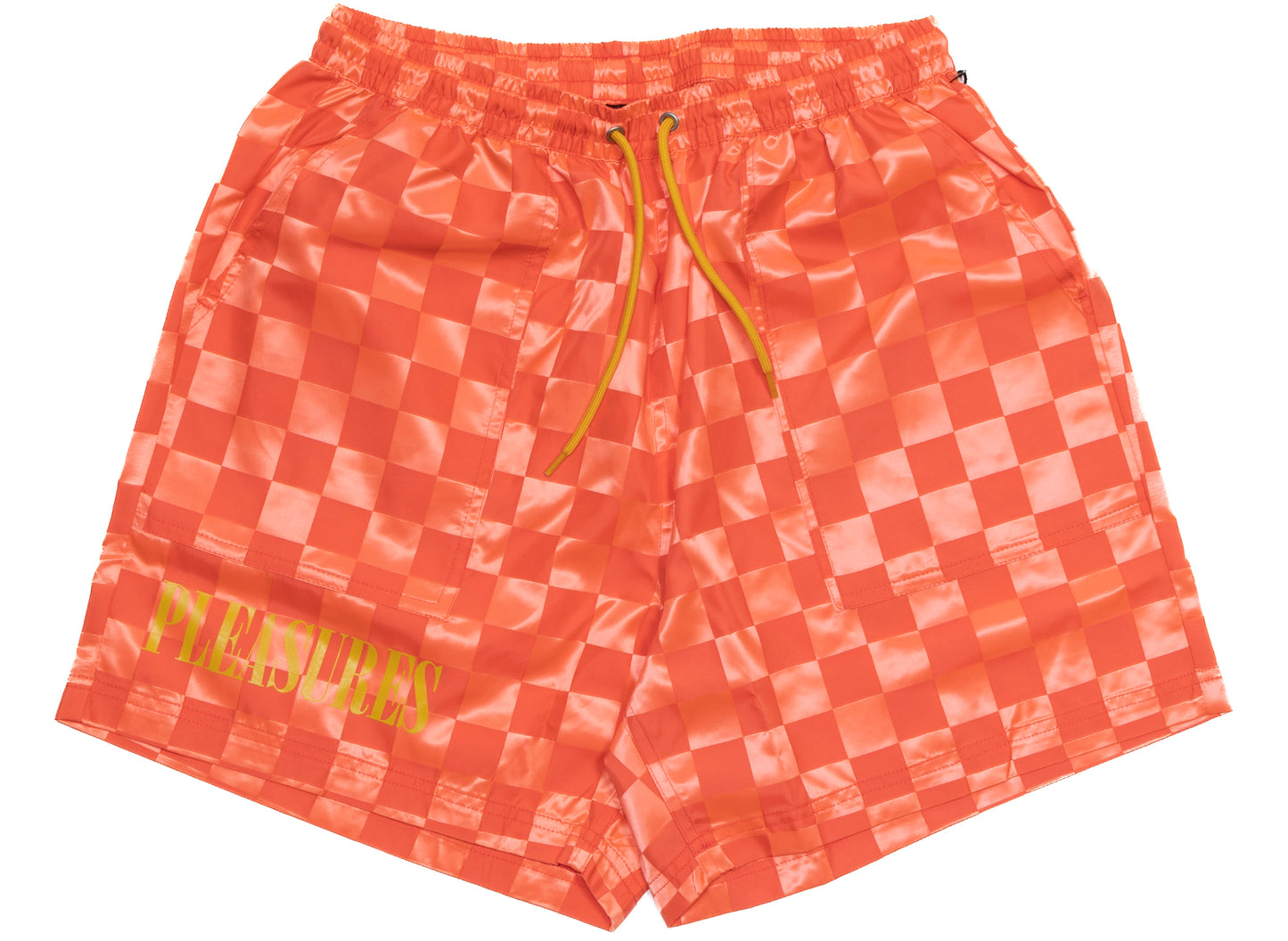 Pantalones cortos Pleasures BPM en Naranja Seguridad