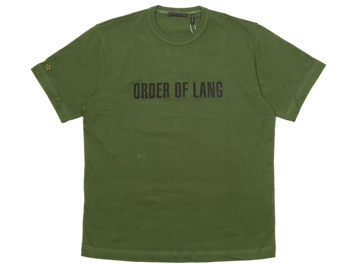 Helmut Lang Societas T-Shirt in Grün