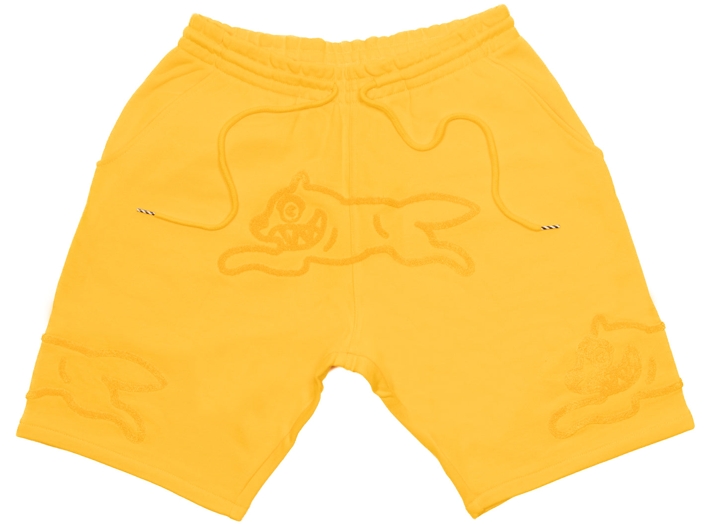 Pantalones Cortos Tonal Ice Cream en Amarillo
