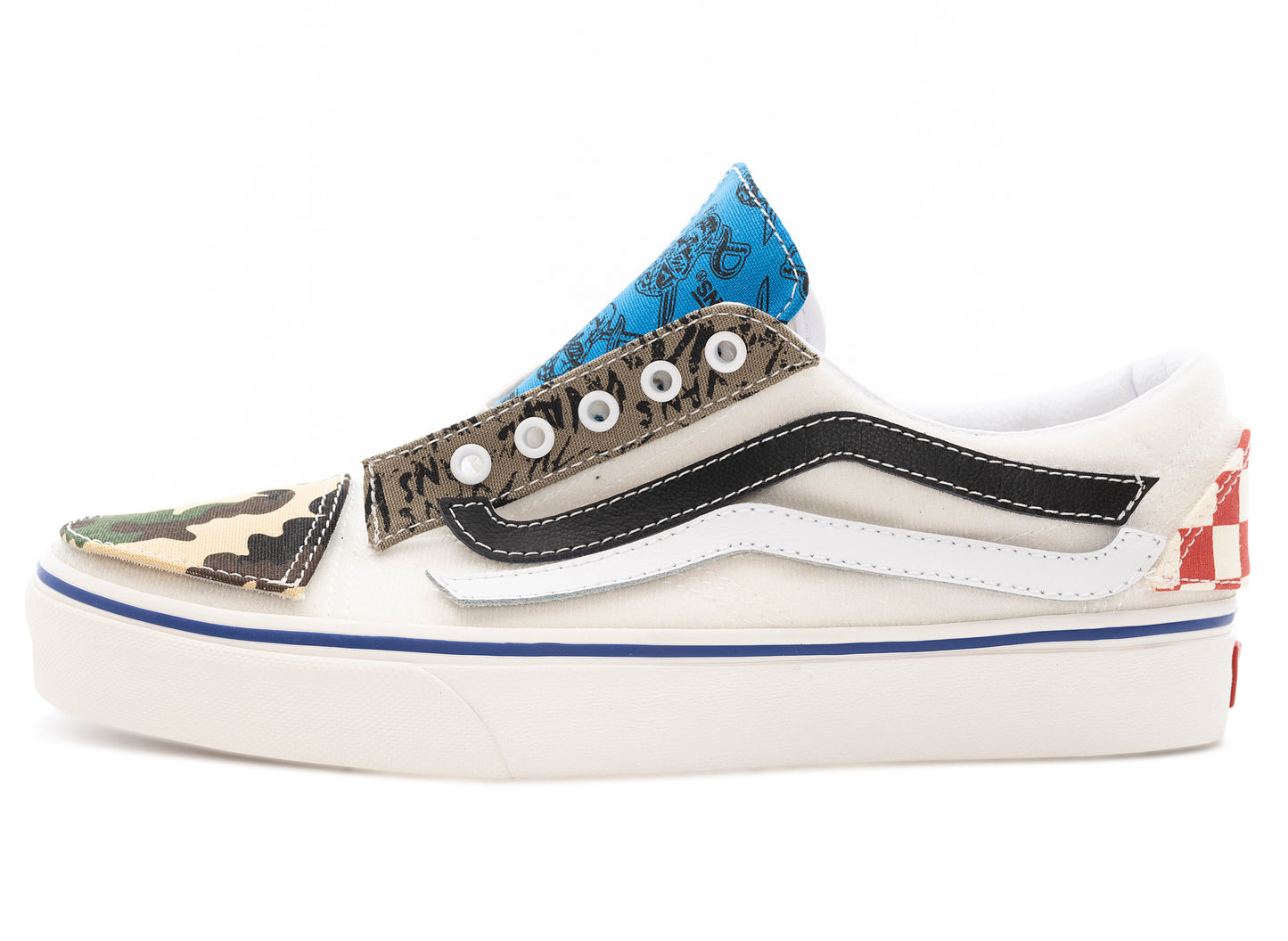 Vans DIY Low in White