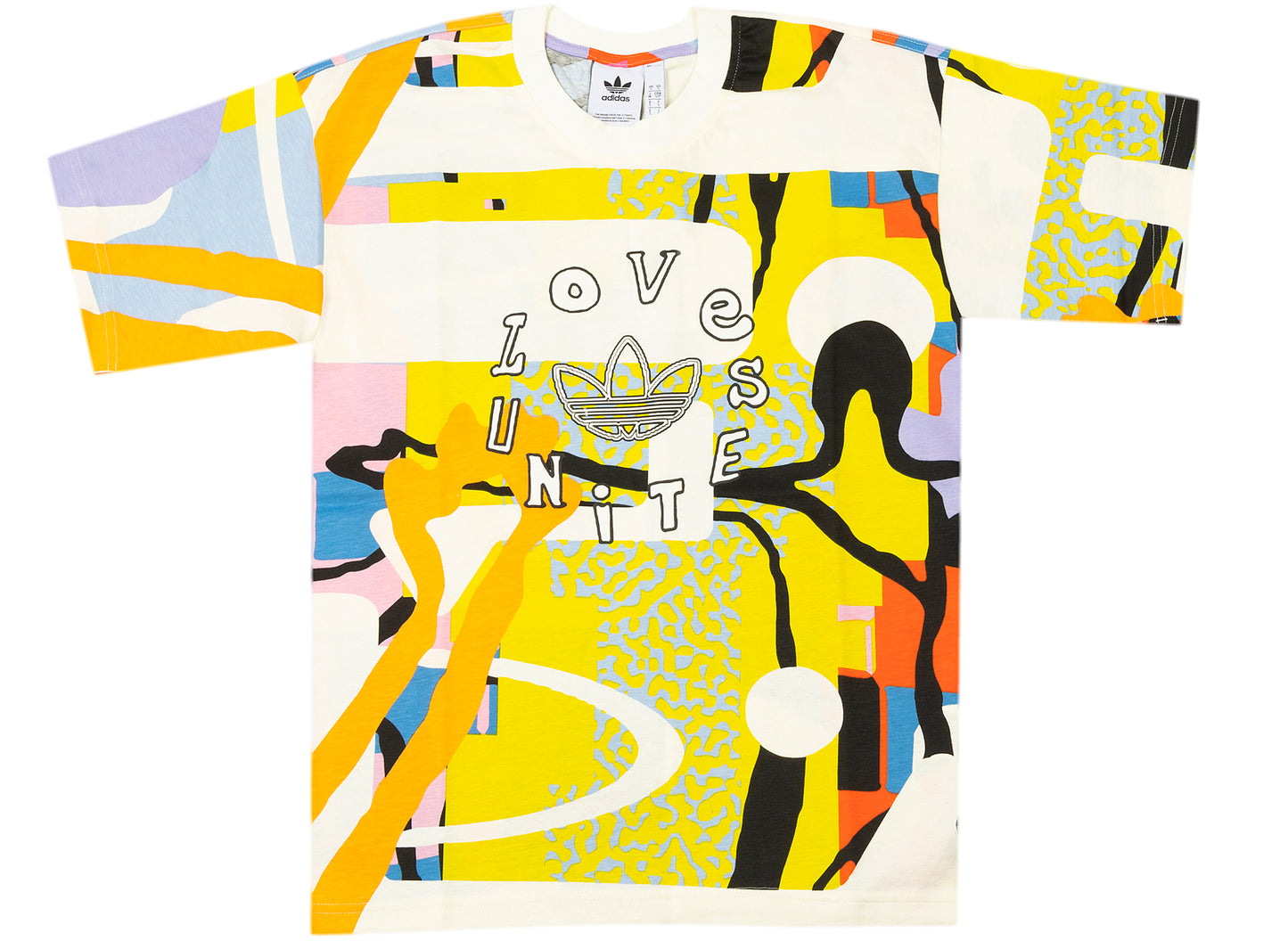 Adidas Love Unites T-Shirt mit Allover-Print