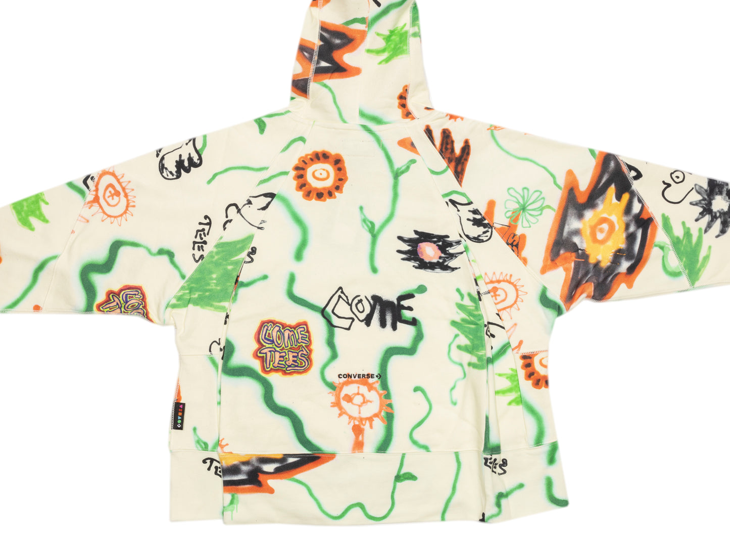 Sudadera con capucha Converse x Come Tees Floral Triangle