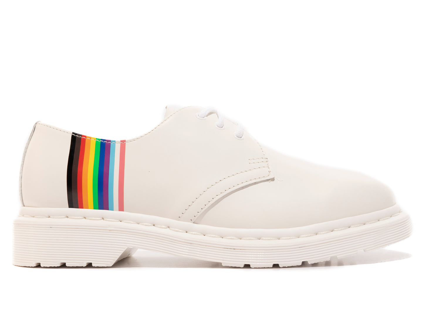 Dr. Martens 1461 For Pride White Smooth Stiefel