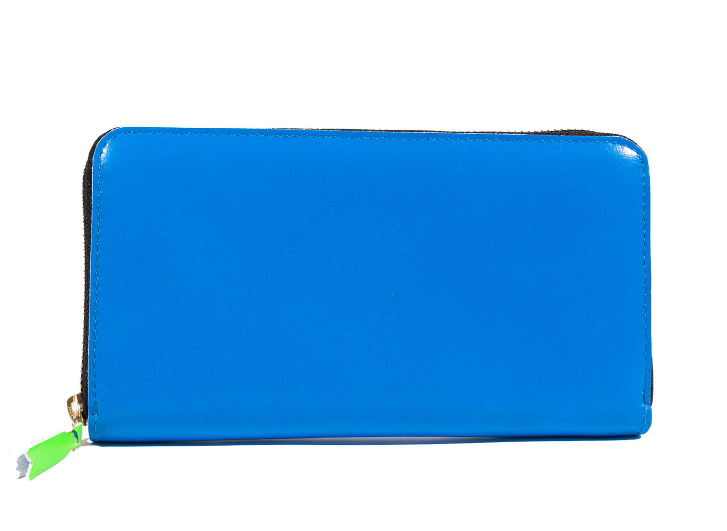 Comme des Garçon Super Fluo Wallet in Blau