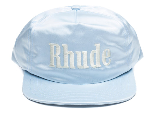Gorra con logo de satén Rhude