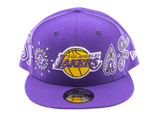 Gorra New Era Lakers Paisley Snapback