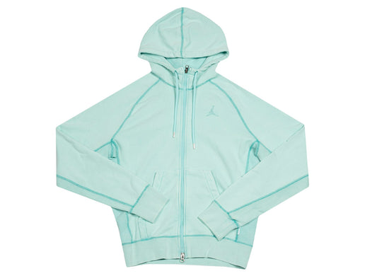 Sudadera polar con cremallera completa MJ Washed Wings 'Light Aqua'
