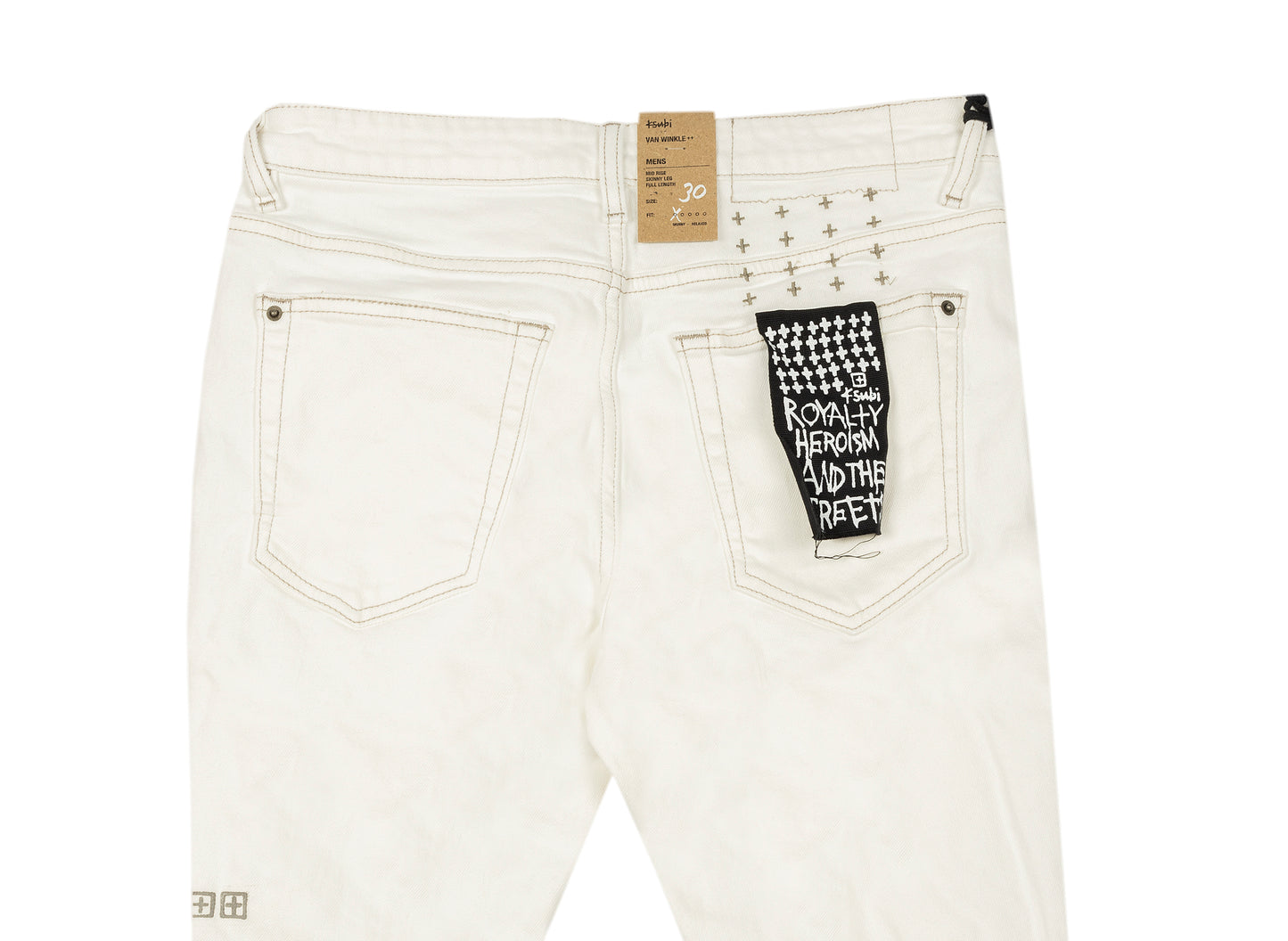 Ksubi Van Winkle Jeans color marfil