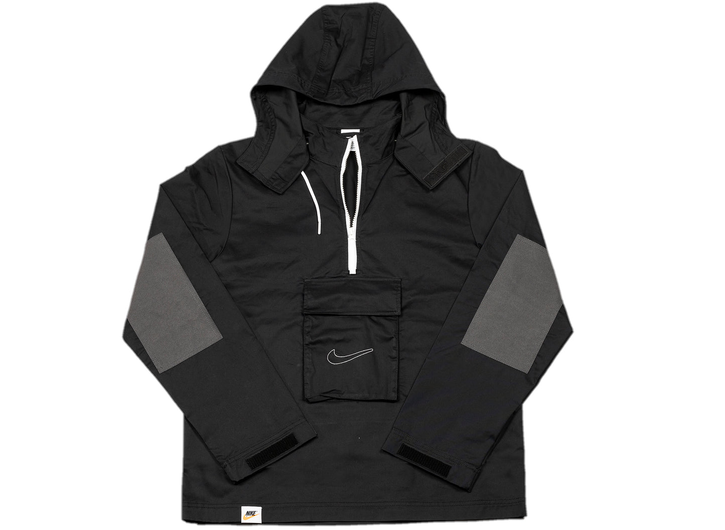 Nike Sportswear Unlined Anorak Waffle Jacke in Schwarz