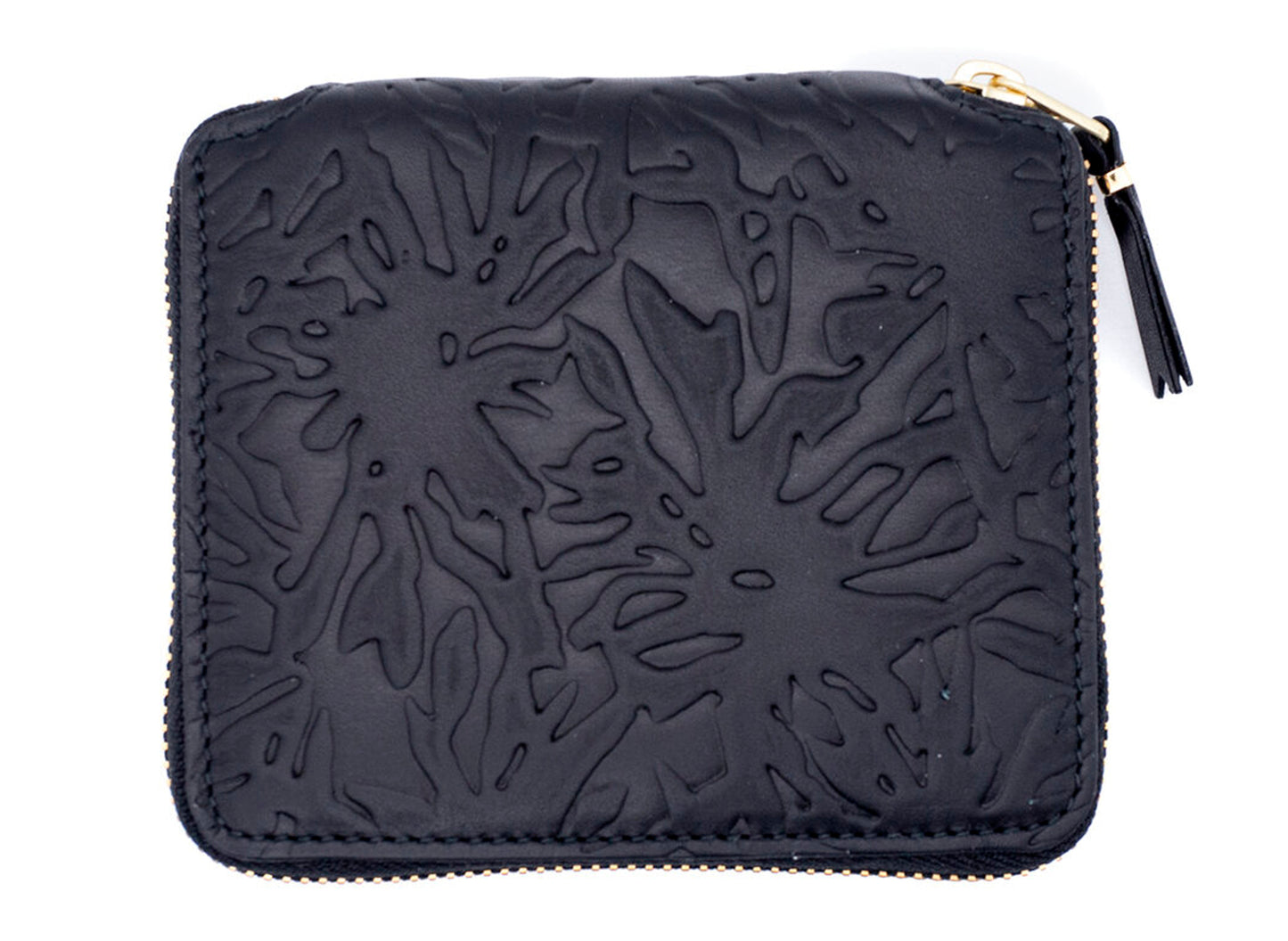 Comme des Garçons geprägtes Portemonnaie „Forest“ in Schwarz
