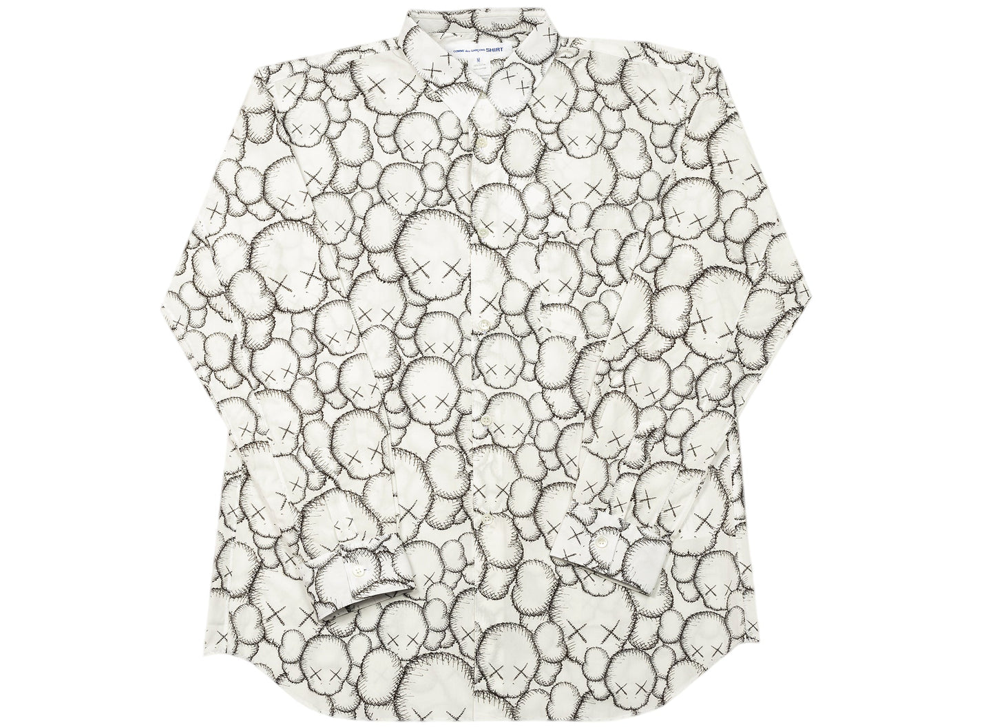 Comme des Garçons SHIRT x KAWS Woven Button Up Shirt