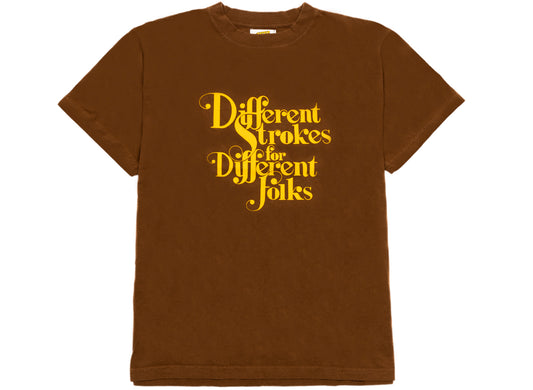 Camiseta Little Africa Different Strokes en marrón