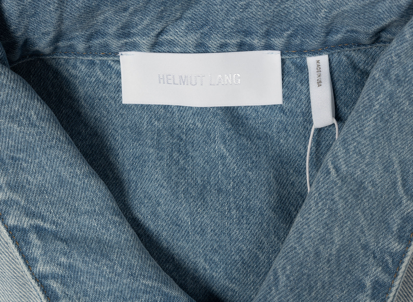 Chaqueta vaquera tipo camionero invertida Helmut Lang