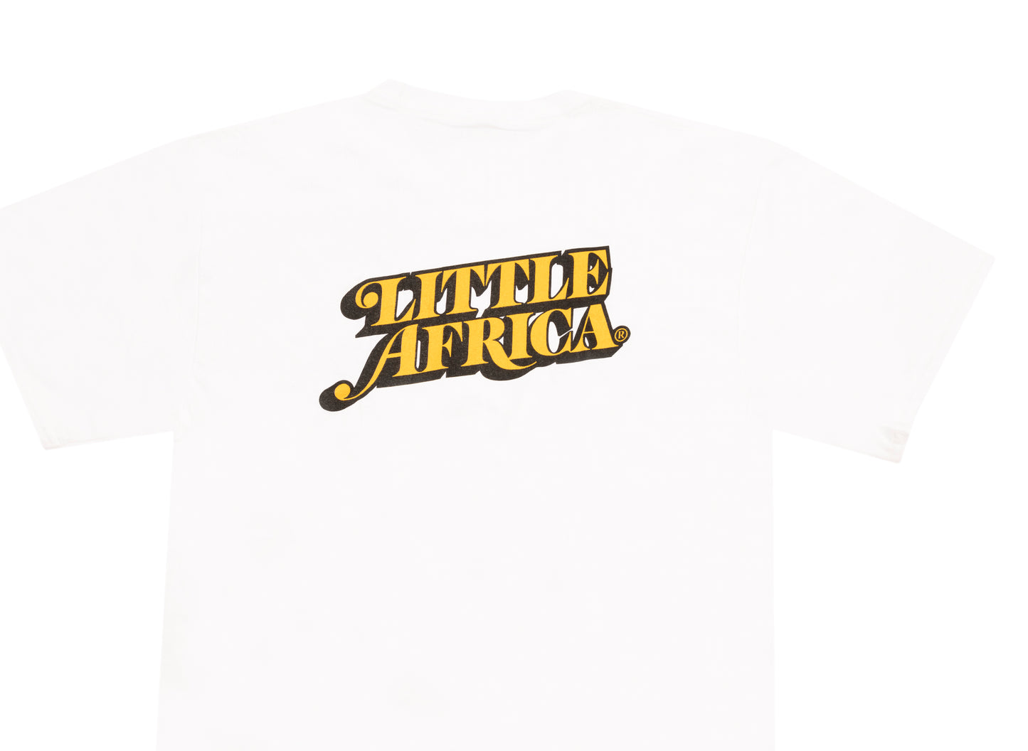 Little Africa Trademark Logo T-Shirt in Weiß