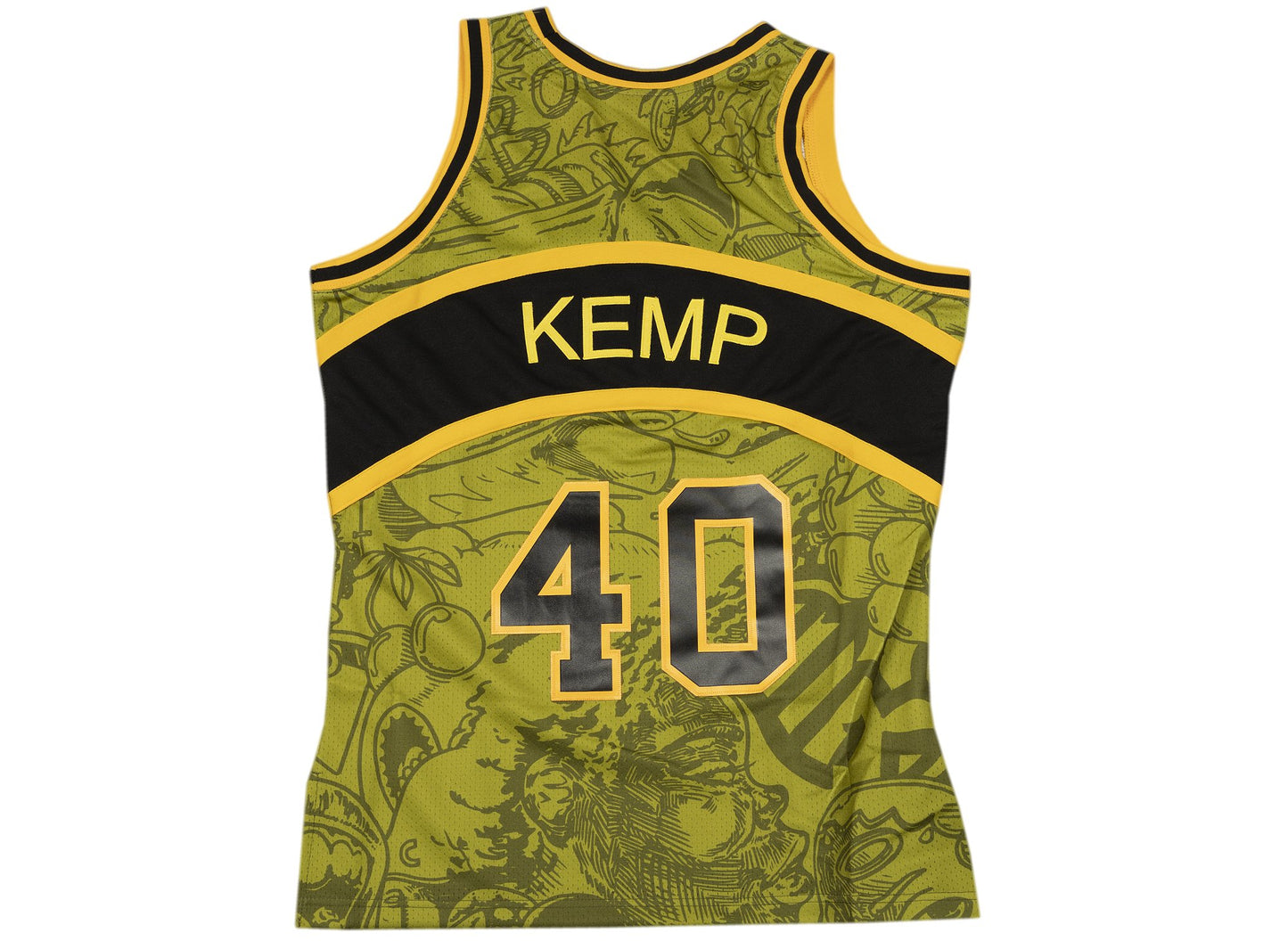 Camiseta NBA Seattle Supersonics Mitchell & Ness x Hebru Brantley