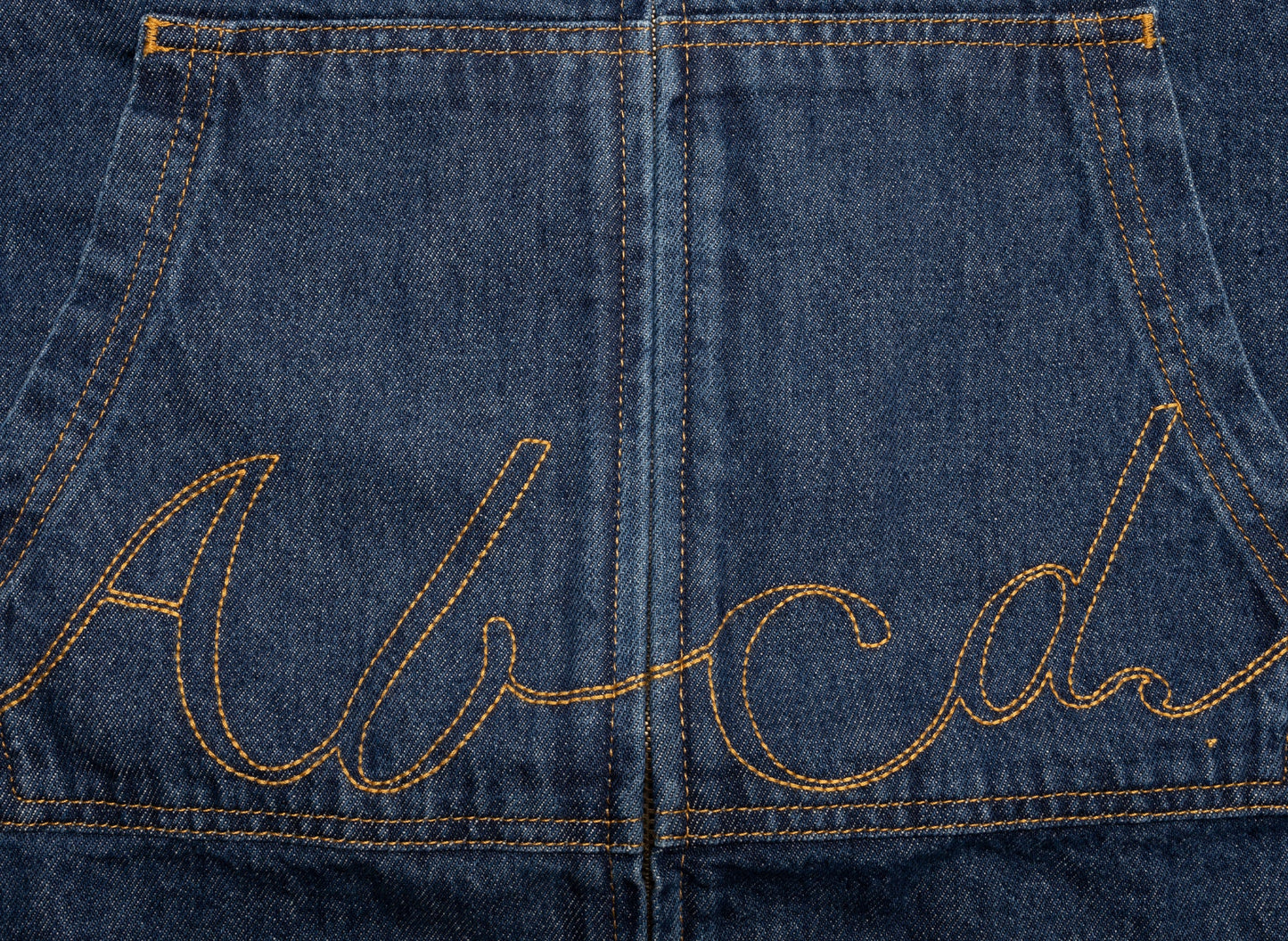Advisory Board Crystals Abcd. Denim Hoodie Jacket in Dark Blue