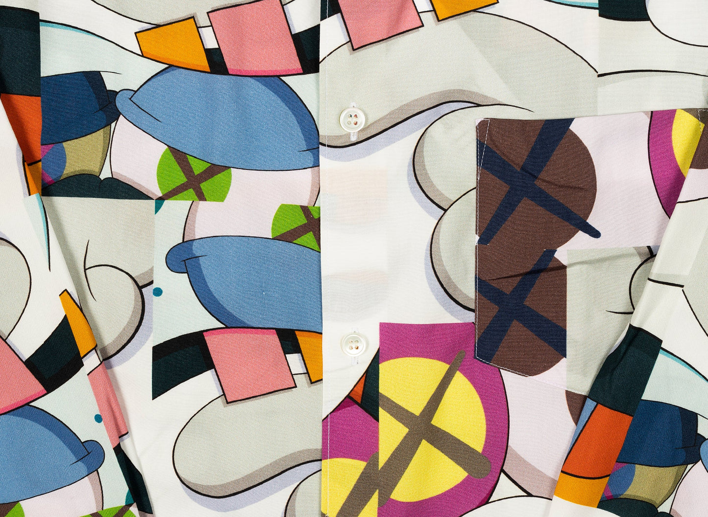 Comme des Garçons SHIRT x KAWS Woven Button-Up Shirt