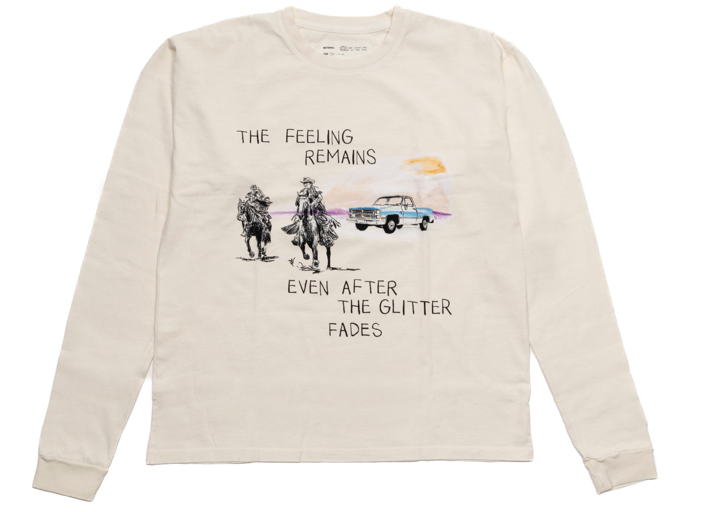 Camiseta Manga Larga One of These Days Feeling Remains