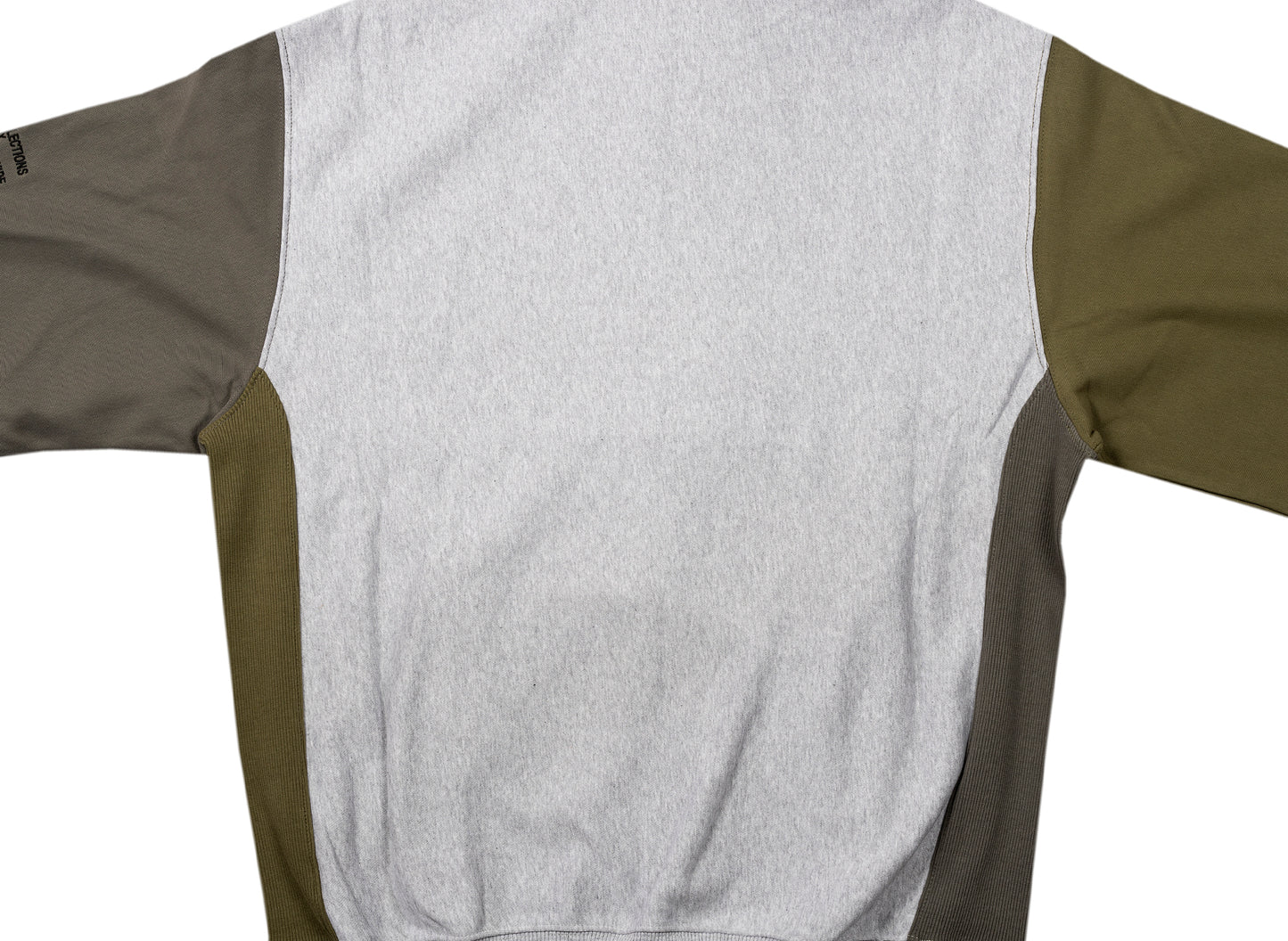 Sudadera con capucha de retales de Helmut Lang