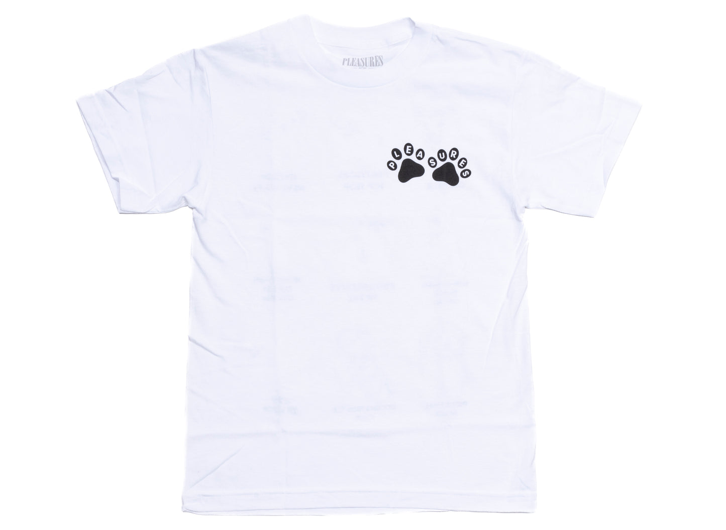 Camiseta Pleasures Puppies en blanco