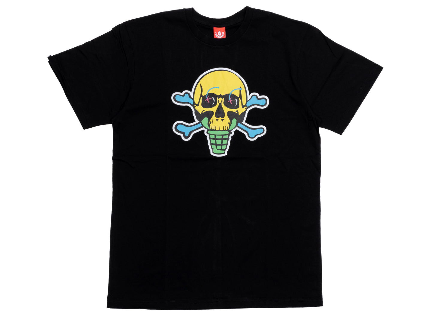Ice Cream Reveal S/S T-Shirt in Schwarz