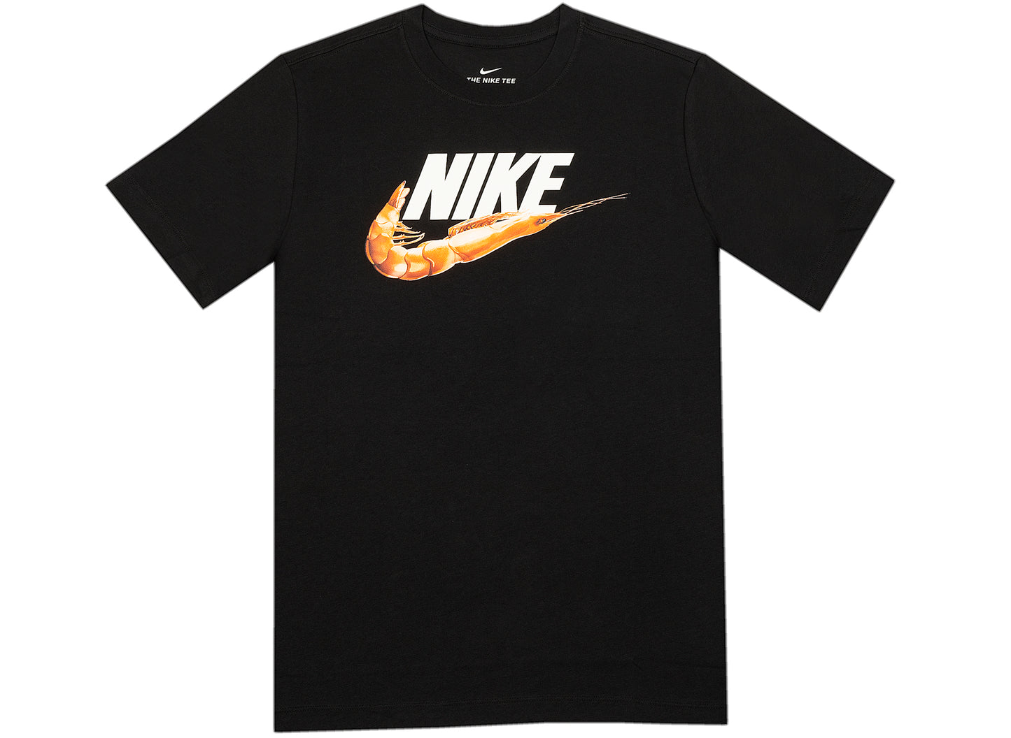 Camiseta Nike Sportswear con estampado de gambas en blanco