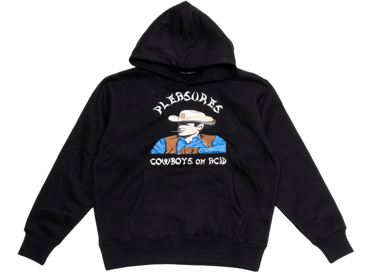 Sudadera Pleasures Rhythm en negro