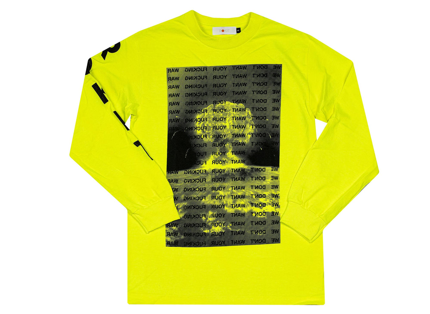 Rokit Ceasefire Langarmshirt „Gelb“