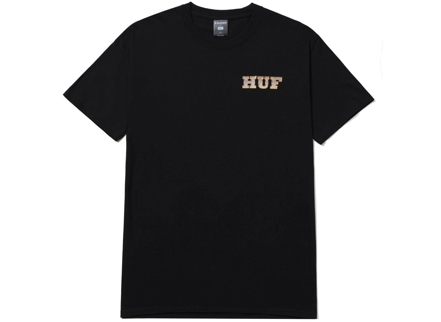 Camiseta de manga corta con el logo VVS de Playboy de HUF